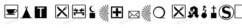 URW Signs And Symbol字体转换